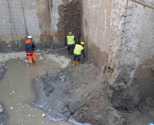 Iniezioni resina blocco acqua - Castelmassa Rovigo infiltrazioni diaframmi