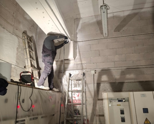 Iniezioni resina e blocco acqua - Mestre locale tecnico stazione tram