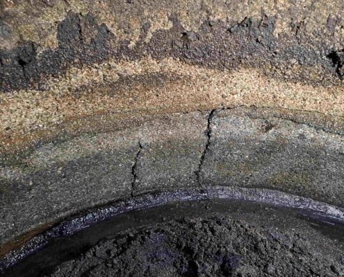 Iniezioni resina e blocco acqua - Tezze sul Brenta VI impermeabilizzazione vasche raccolta